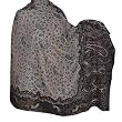 Paisley Shawl Wool Embroidered Accessory 84 x 40 inches (psley344)