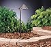 Kichler 15315AZT Six Groove Path & Spread 1-Light 12V, Textured Architectural Bronze