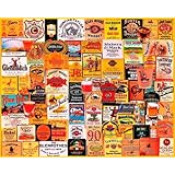White Mountain Puzzles Great Whiskies - 1000 Piece Jigsaw Puzzle