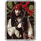 Pirates of Caribean - Just Jack Triple Woven Jacquard Throw (48x60)