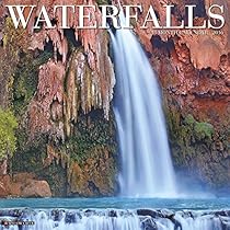 2016 Waterfalls Wall Calendar
