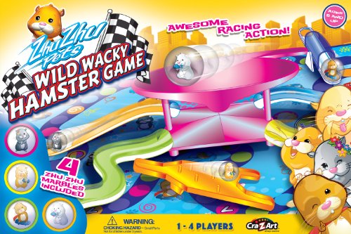 Cra Z Art Zhu Zhu Wild Wacky Hamster Game