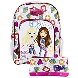 Bratz Girls' Best Friend Backpack - White