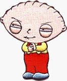 The Family Guy - Stewie Griffin Looking Evil - Embroidered Iron On or Sew On Patch
