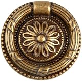 Bosetti Marella Louis XVI Brass Drop Pull, 1.85-Inch Diameter