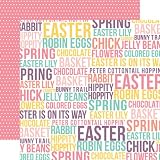 Echo Park Happy Easter Easter Words Paper