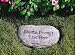 "Martha Doesn't Live Here" Natural Finish Garden Stone