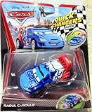 Disney / Pixar CARS 2 Movie 155 Quick Changers Race Raoul Caroule with Crash Damage