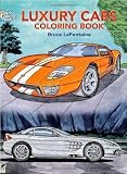 Luxury Cars Coloring Book (Dover History Coloring Book)