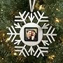 Snowflake Digital Photo Ornament