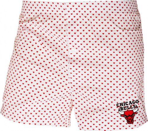 Buy Chicago Bulls Heart Boxer Shorts