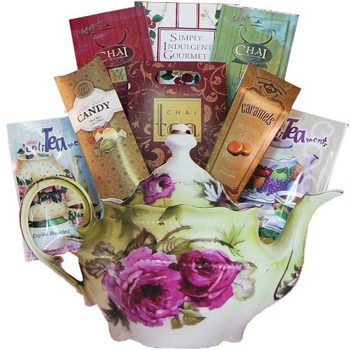 Art of Appreciation Gift Baskets Afternoon Tea Time Gift Bag Tote - Grocery