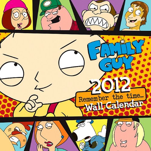 2012 Family Guy- Remember  calendar
