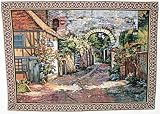 Cottage Archway Tapestry (31x43)