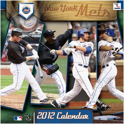New York Mets 2012 Wall Calendar 12