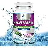 Best Resveratrol 1500mg on Amazon by Supreme Potential &reg; Best for Anti-Aging,Reveal Youthful Skin & More! 90 Capsules:: 30 Day Supply