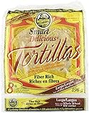 9" La Tortilla Factory Whole Wheat Low Carb Tortillas (Large Size)