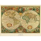 Old World Map Painting - Extra Large Artwork