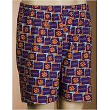 Clemson Tigers NCAA Mens Pattern 2 Boxer Shorts