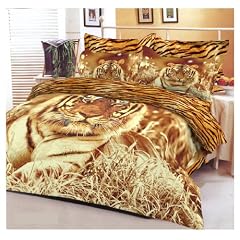 Renforce Bettw�sche Tiger Life 135x200 Baumwolle