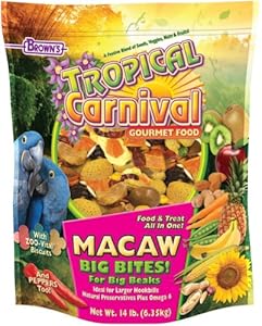 F.M. Brown's Tropical Carnival Macaw Food, 14-Pound