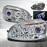 2006-2008 Volkswagen Golf, 2006-2008 Volkswagen Jetta Halo Led Projector Headlights... by Instyleparts