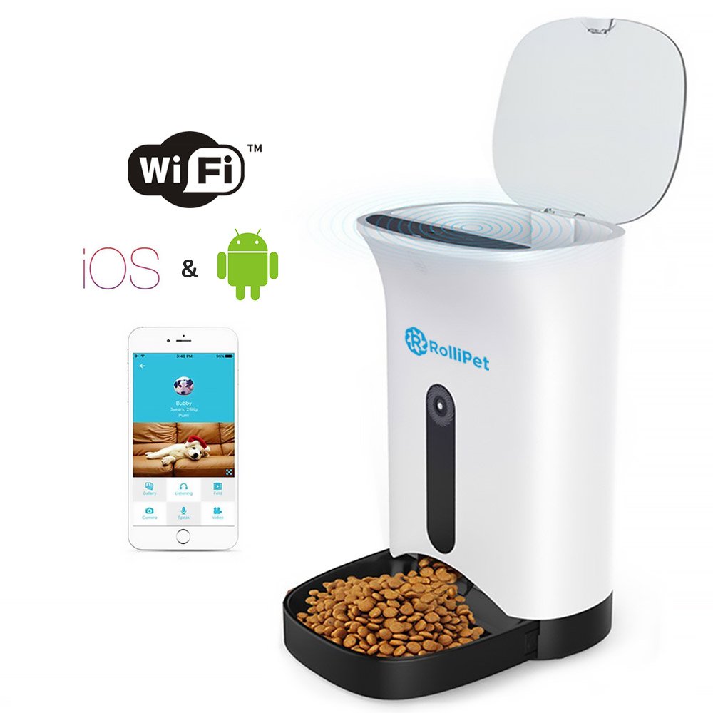 Nspire Automatic Smart Pet Feeder with Wireless Camera for Dogs & Cats