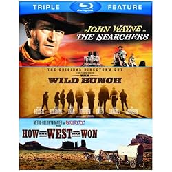 Searchers / Wild Bunch / How the West Was Won (Triple-Feature) [Blu-ray]