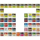 Custom Variety Tea Bags Bigelow Sampler Assortment Variety Pack Tea Bags 54 Flavors in Gift Box