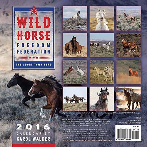Wild Horse Freedom Federation 2016 Calendar