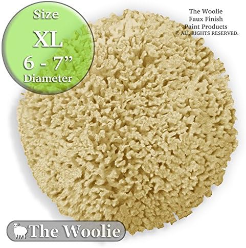 SUPER-SIZED 100% Natural Faux Finish Painting Sponge XL by The Woolie
