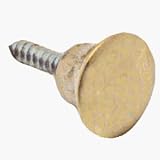 National #N213-488 2PK 1/2 BRT Brass Knob
