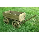 Garden wagon decorative olive green by SHINE COMPANY INC.