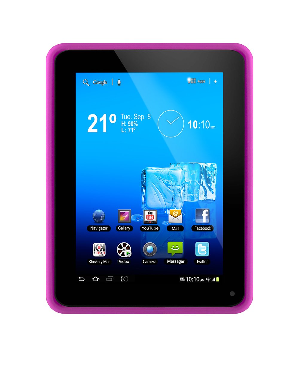 Tablet rosa para niñas