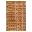 5' x 2'6" Hand-Knotted Tibetan Wangden Lotus Flower Wool Area Rug