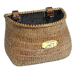 Nantucket Bike Basket Adult Classic Lightship Collection Stained Bicycle Basket