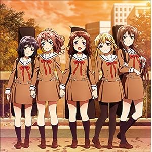 【Amazon.co.jp限定】バンドリ! 「走り始めたばかりのキミに/ティアドロップス」(初回限定盤)(Blu-ray Disc付)(オリジナル缶バッチ(ティアドロップスver)付)