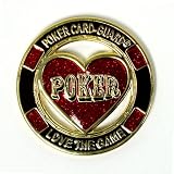 Cut Out Heart Card Guard - GOLD