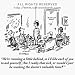 'Am I really that sick, or would I just be wasting the doctors valuable time?' Cartoon print by David Sipress, Published in The New Yorker on 5/14/2001