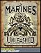 USMC Unleashed Steel Sign - 7.62 Design