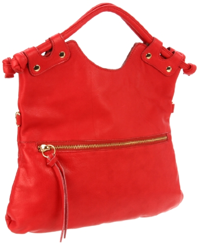 Pietro Alessandro 2081 Red Matte Cross Body,Red,One Size