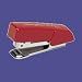 tot mini stapler with staple remover, staples 2 12 pages, red (SWI79120)