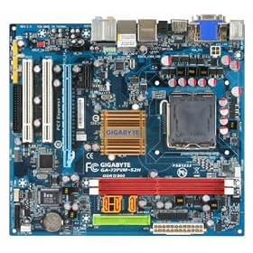 Gigabyte GA-73PVM-S2H C2D LGA775 GF7100 nF630i PCIE DDR2 SATA2 DVI HDMI HDCP ATX Motherboard