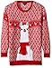 Blizzard Bay Men's Big and Tall Festive Llama Ugly Christmas Sweater