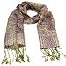 New Paisley Gold Tapestry Long Scarf Wrap Shawl 70x12 Purple
