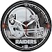 Oakland Raiders Round Clock
