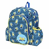 ミニオンズ 怪盗グルー 3ポケット 機能リュックサック キャラクターリュックサック キャラクターバック 入学 入園 通園 遠足 fo-066555x