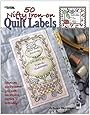 50 Nifty Iron-On Quilt Labels  (Leisure Arts #3466)