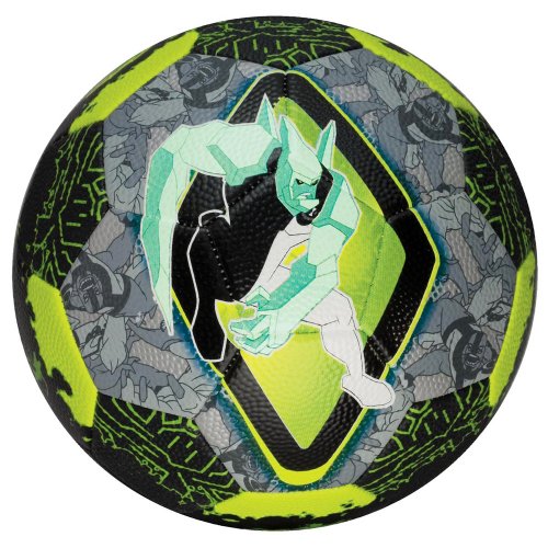 Childrens Toyshop  Sporting Goods : Franklin Ben 10 AirTech Soccer Ball - Black/ Gray/ Green (3)