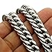 Trendsmax 15mm Stainless Steel Mens Boys Rombo Curb Cuban Link Chain Necklace